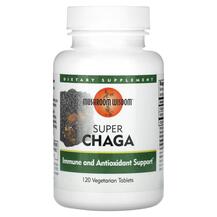 Super Chaga Грибы Чага Mushroom Wisdom 120 таблеток