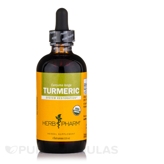 Основное фото товара Herb Pharm, Экстракт корня куркумы, Turmeric, 120 мл