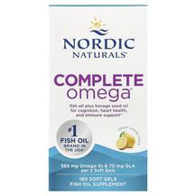 Омега 1000 мг Complete Omega Nordic Naturals Омега 1000 мг Complete Omega Nordic Naturals