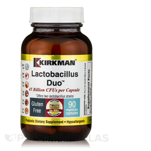 Основное фото товара Lactobacillus Duo Hypoallergenic, Лактобактерии Ацидофилус, 90 ка