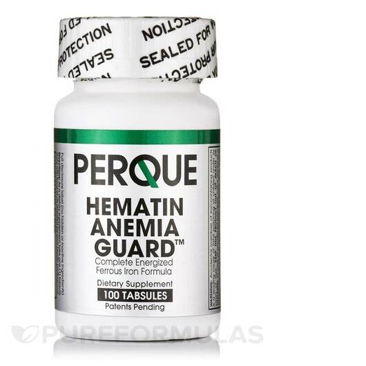Основное фото товара Perque, Кардио комплекс, Hematin Anemia Guard, 100 Tables