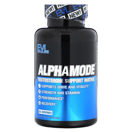 Основное фото товара Alphamode Testosterone Support, Тестостероновый бустер, 60 таблет