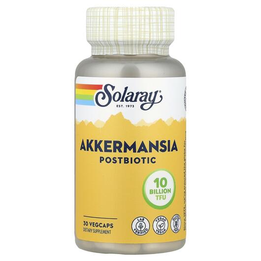 Основное фото товара Аккермансия, Akkermansia Postbiotic 10 Billion TFU, 30 капсул