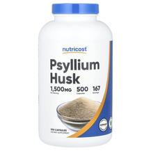 Psyllium Husk 1500 mg Псиллиум Nutricost 500 капсул