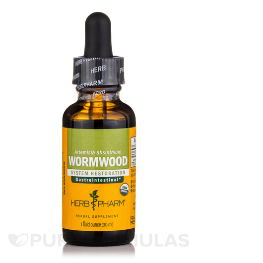 Основное фото товара Herb Pharm, Полынь, Wormwood, 30 мл