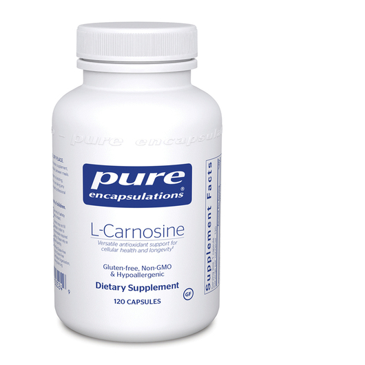 Основное фото товара Pure Encapsulations, L-Карнозин, l-Carnosine, 120 капсул