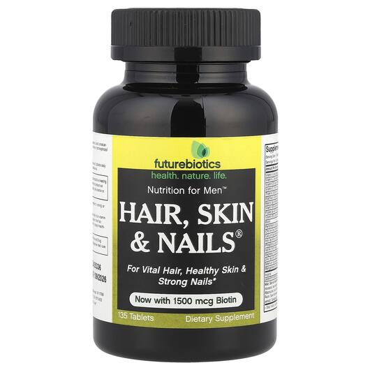 Основное фото товара Кожа ногти волосы, Hair Skin & Nails, 135 таблеток