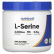 Фото товару Nutricost, L-Serine Powder Unflavored, L-Серин, 227 г