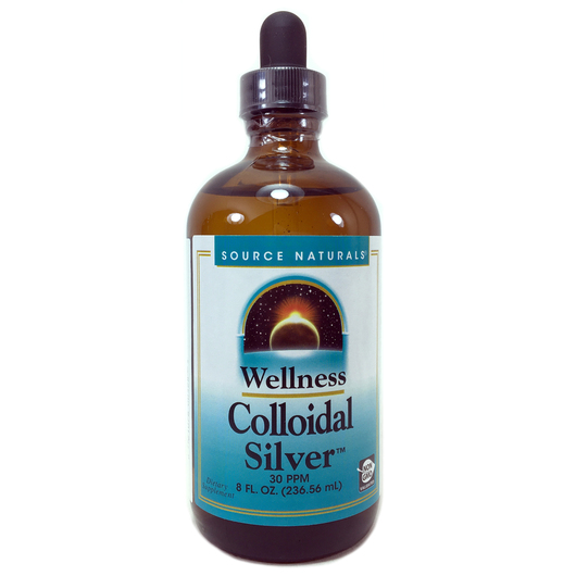 Основное фото товара Коллоидное серебро, Wellness Colloidal Silver 30 Ppm, 236.56 мл
