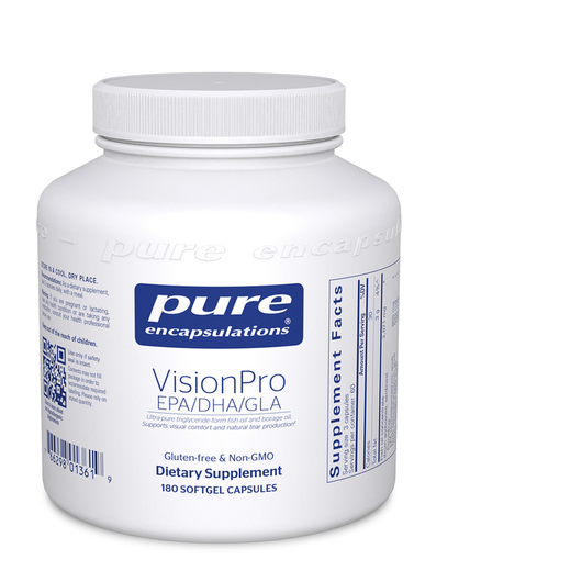 Основное фото товара Поддержка здоровья зрения, VisionPro EPA/DHA/GLA, 180 капсул