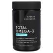 Фото товара Sports Research, Омега 3, Total Omega-3, 120 капсул