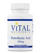 Фото товара Pantothenic Acid 500 mg, Витамин B5 Пантотеновая кислота, 100 кап