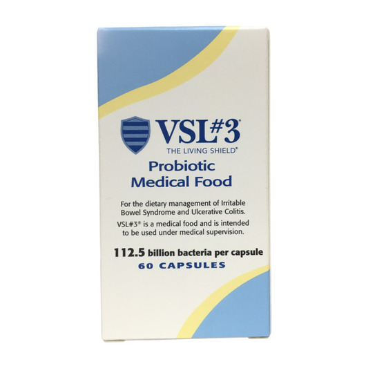 Основное фото товара VSL#3, Пробиотики, Probiotic Medical Food Capsules, 60 капсул