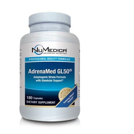 Основное фото товара NuMedica, Поддержка надпочечников, AdrenaMed GL50, 180 капсул