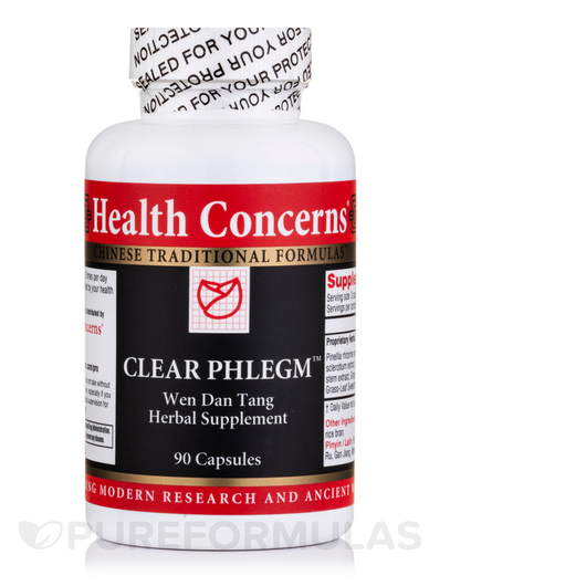 Основное фото товара Health Concerns, Травяные добавки, Clear Phlegm, 90 капсул