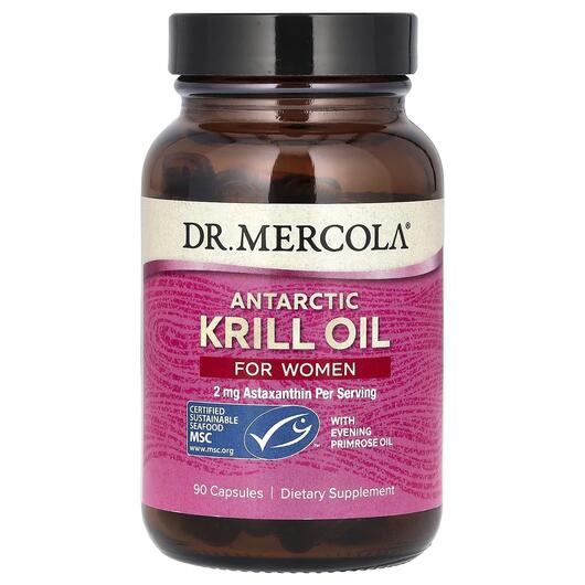 Основне фото товара Antarctic Krill Oil for Women, Масло Антарктичного Кріля, 90 капс