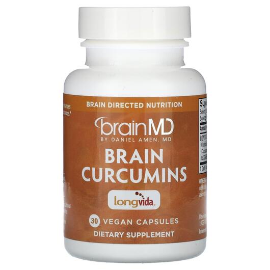 Основное фото товара BrainMD, Куркумин, Brain Curcumins, 30 капсул