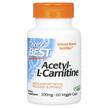 Acetyl-L-Carnitine, Ацетил-L-карнітин 500 мг, 60 капсул