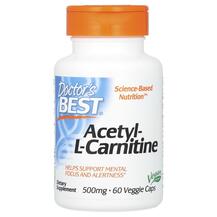 Acetyl-L-Carnitine Ацетил-L-Карнитин 500 мг Doctor's