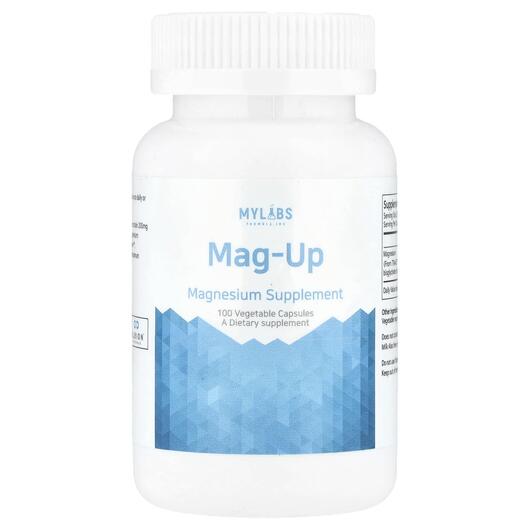 Основне фото товара Mylabs, Mag-Up 200 mg, Магній, 100 капсул