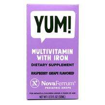YUM! Multivitamin with Iron Жидкое железо для 50 мл YUM! Multivitamin with Iron Жидкое железо для 50 мл