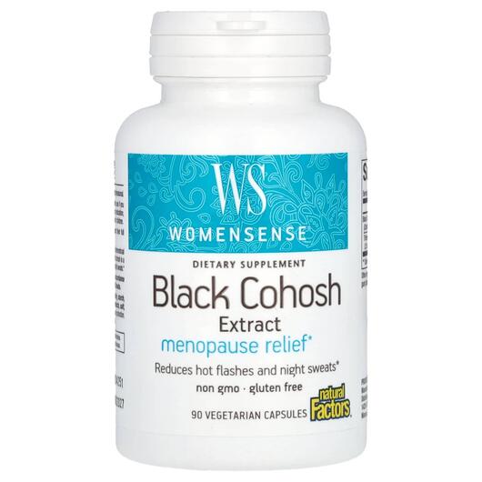 Основное фото товара Клопогон кистевидный, Black Cohosh Extract 40 mg, 90 капсул