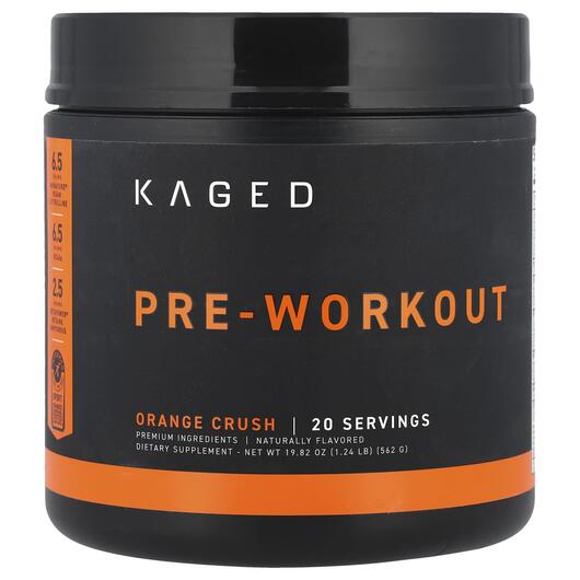 Основное фото товара PRE-KAGED Premium Pre-Workout Orange, Предтренировочный комплекс,