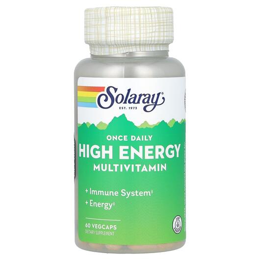 Основное фото товара Мультивитамины, Once Daily High Energy Multivitamin, 60 капсул