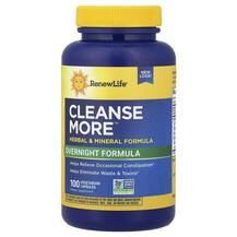 Детокс и Очістка CleanseMore Renew Life 100 капсул