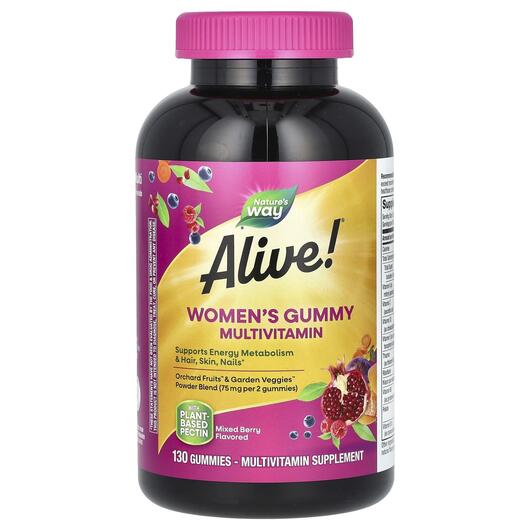 Основное фото товара Жевательные витамины для женщин, Alive! Women's Gummy, 130 к