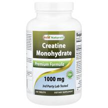 Creatine Monohydrate 1000 mg Креатин Best Naturals