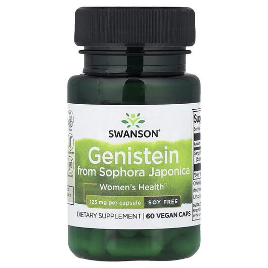 Основное фото товара Genistein from Sophora Japonica Soy, Поддержка эстрогена, 60 капс