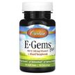 Витамин E Токоферолы, E-Gems Plus 400 IU 268 mg, 50 капсул