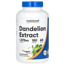 Dandelion Extract 1575 mg Одуванчик Nutricost 180 капсул