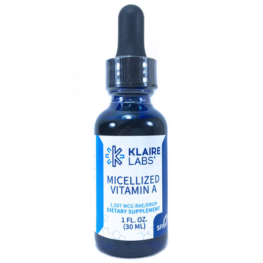 Основное фото товара Мицелизированный Витамин А, Micellized Vitamin A, 30 мл
