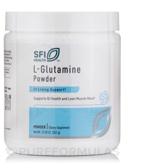 Основное фото товара Klaire Labs, L-Глутамин, L-Glutamine Powder, 300 г