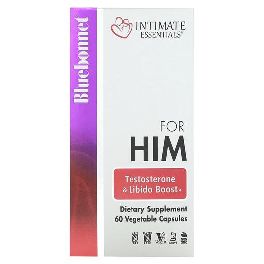Основное фото товара Intimate Essentials For Him Testosterone, Поддержка Либидо, 60 ка