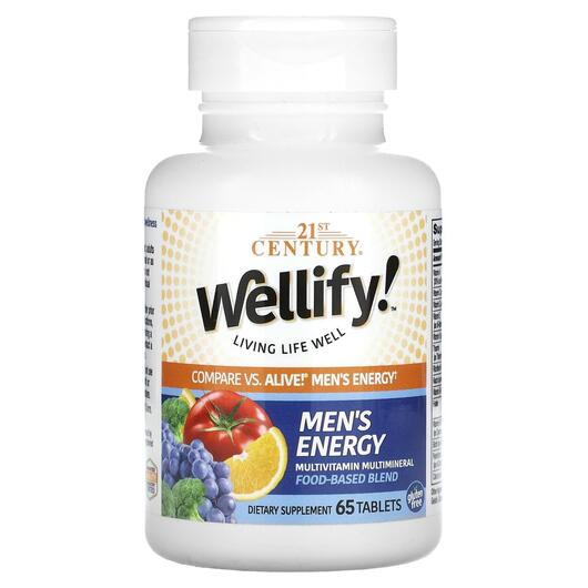 Основное фото товара Wellify! Men's Energy Multi, Мультивитамины для мужчин, 65 т