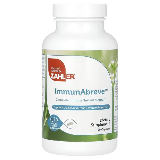 Основное фото товара ImmunAbreve Complete Immune System, Поддержка иммунитета, 90 капс