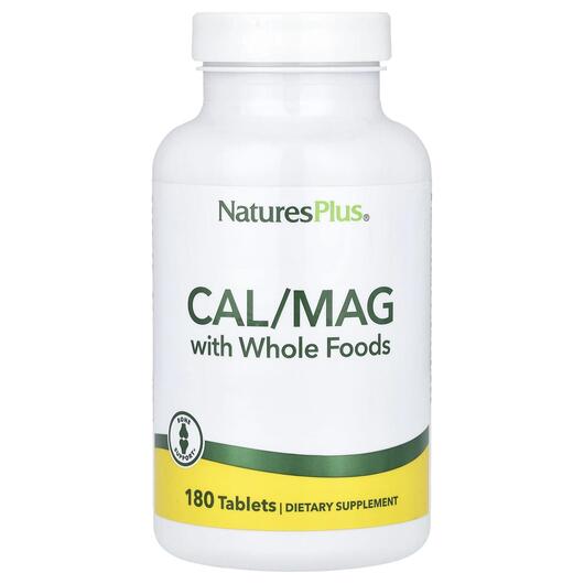 Основное фото товара Source of Life Cal/Mag Mineral Supplement, Кальций Магний, 180 та