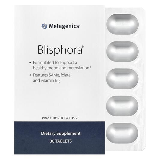 Основное фото товара Metagenics, Поддержка стресса, Blisphora, 30 таблеток