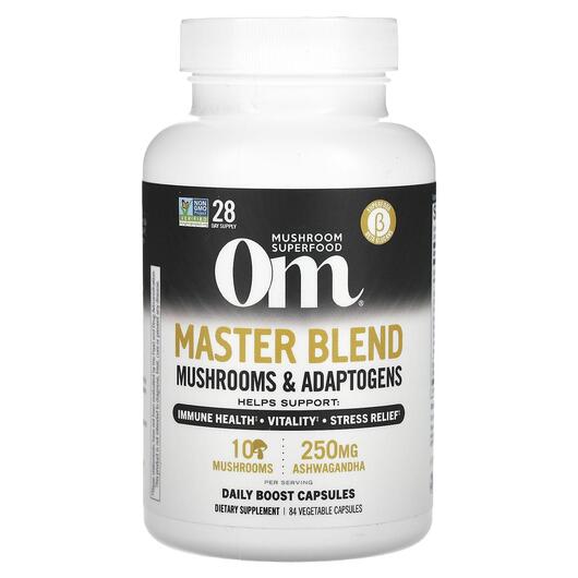 Основное фото товара Смесь Грибов, Mushroom Master Blend 675 mg, 80 капсул