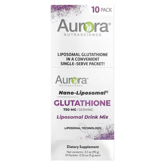 Основное фото товара Nano-Liposomal Glutathione Liposomal, Липосомальный Глутатион, 10