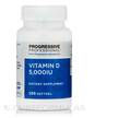 Фото товару Progressive Labs, Vitamin D 5000 IU, Вітамін D3, 100 капсул