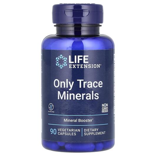 Основное фото товара Life Extension, Минералы, Only Trace Minerals, 90 капсул