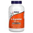 Фото товара NOW, L-Лизин 500 мг, L-Lysine 500 mg, 250 капсул
