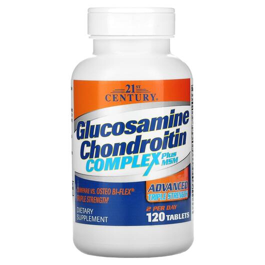 Основное фото товара Glucosamine Chondroitin Complex, Глюкозамин Хондроитин, 120 табле