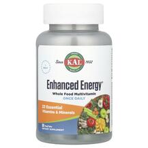 Enhanced Energy Whole Food Мультивитамины KAL 60 таблеток