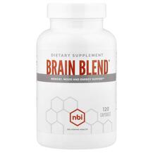 Підтримка мозку Brain Blend NBI Health 120 капсул