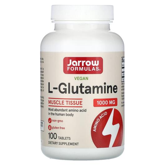 Основное фото товара L-Глутамин 1000 мг, L-Glutamine 1000 mg, 100 таблеток